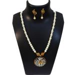 JAYA VISION ENTERPRISES Synthetic pearl beads with Pendant Necklace