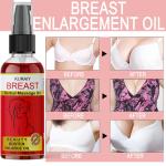 KURAIY Breast Enlargement Oil Chest Sexy Breast Firming Lifting Enhancement Elasticity Promote Female Hormone Body Care 50 ML