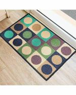 Status Nylon Digital Printed Interior Door Mats in Kitchen Home Bedside Living Office Restaurant Entrance Area Anti Slip Floor Mat (15x23inch) (Multi - 04)