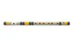Radhe Flutes PVC Fiber C Natural Bansuri Middle Octave LEFT HANDED