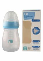 Mothercare wide neck feeding bottle blue 250ml