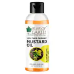 Bliss of Earth 100% Pure Organic Mustard Oil 100ML Coldpressed & Unrefined