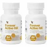 FOREVER LIVING PRODUCTS HA provides you with a unique form of low molecular weight HA plus ginger oil and turmeric roots | Pack of 2