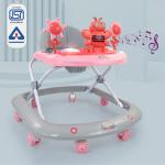 Dash Butterfly Baby Walker, Walker Baby 6-18months boy, Walker, Activity Walker with 3 Position Adjustable Height and Music & Light, (Capacity 20kg | Pink)