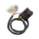 Deutsche Combination Switch/ Handle bar switch for Hero Passion / Hero Passion+ (LH) | with Indicator, Headlight & Horn Module and High Beam & Low Beam Switch - With Wire Coupler | Left Handlebar Switch for Bike