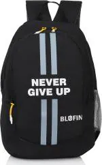 Blufin Large 35 L Laptop Backpack Medium 35L Backpack Laptop Backpack UNISEX LIGHTWEIGHT BACKPACK FOR COLLEGE (Black)