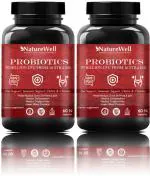 Naturewell Ultra Probiotic Supplement 30 Billion Cfu And Prebiotics Capsules, 60 Capsules Each (Pack Of 2)