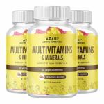 Azani Active Nutrition Strawberry & Lemon Flavour Multi Vitamin & Minerals 90 Vegan Gummies