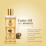 Khadi Ark Castor Oil, 100% Pure (200 ml)