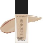 Swiss Beauty Studio Finish Full Coverage Foundation - (Natural Beige, 30ml)