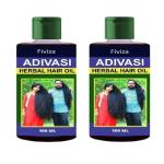 FIVIZA divasi Herbal Hair Oil For Fast Hair Growth and Dandruff Control Hair Oil  (100 ml) Pack of 2