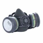 ETS Handpro Satishve Venus V-800 Half Face Mask + V-7800 ABEK1 P2R Multigas Reusable Filter Catriges, ISI Approved Medium Half Face Mask