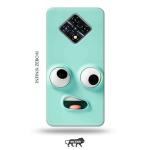 Tweakymod Printed Funny FAce Emoji Back Cover For Infinix Zero 8i
