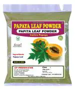 3V Products Papaya Leaf Powder, 500 G (Pack Of 2)