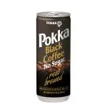 POKKA P Black Coffee No Sugar, Bold and Smooth Ready to Drink 240ml