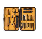 Beauté Secrets Manicure Kit, pedicure tools for feet, Nail Cutters, Manicure Pedicure kit for women and Men, 19 Pieces