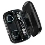 OSHEE STORE M10 True Wireless Earbuds V5.1 with Power Bank Bluetooth Headset (Black, True Wireless)