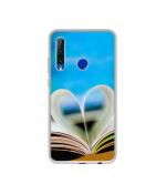 Casotec Love Book Design Printed Silicon Soft TPU Back Case Cover for Honor 20i