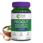 Pure Nutrition Progut 50 Billion CFUs of Probiotics, Promotes Digestive Health - 60 Veg Caps