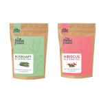 Mohan Farm Natural Herbal Rosemary and hibiscus Tea (25gm+25gm)