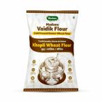 Madane Vaidik Flour - Khapli Wheat Flour Cold Press High Dietary Fiber for Easy Digestion | Stoneground Emmer Wheat Flour khapli atta ( Pack of 5, Each 1Kg)