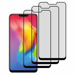 Kite Digital Vivo Y83 Matte Finish (Black) Tempered Glass Screen Protector with Edge to Edge Coverage - Easy Installation Kit (Pack of 3)