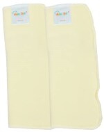 Dumbledo Unisex Insert Liners, Wet free, Reusable, Washable Hemp & Cotton Diaper Nappy Inserts for Baby Cloth Diapers (Two Inserts/Pads, One Size, Beige Color)