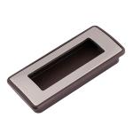 HARMONUS Satin - Wengi ABS Concealed Sliding Handle and Concealed Door Pull Handle and Wardrobe Drawer Conceal Handle 224 MM - 6 PC,HCONCEALSW-6 - 224MM-6 PCS