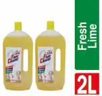 FC-1ST CLEAN Disinfectant Floor & Surface Cleaner Liquid, Citrus - 1 Ltr | Suitable for All Floor Cleaner Mops | Kills Toughest Germs| For Extra Shines(Pack of 2)