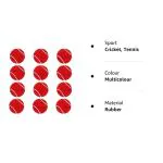 SBM DIAMOND RED TENNIS BALL PACK OF 12 Tennis Ball (Pack of 12, Red)
