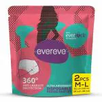 EVEREVE ULTRA ABSORBENT DISPOSIBLE PERID PANTIES ,M-L,2'S PACK ,0%LEAKS SANITARY PRTECTIN FOR WOMEN & GIRL,MATERNITY DELIVERY PAD 360PROTECTION POSTPARTUM AND OVERNIGHT USE ,HEAVY FLOW