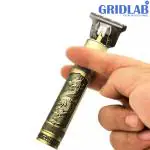 GRIDLAB Corded Rechargeable Electric Beard Trimmer Shaver Hair Cutting Kit Trimmer 120 min Runtime 4 Length Settings