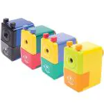 Deli E0616 Rotary sharpener, Pencil Sharpener, Pack of 1