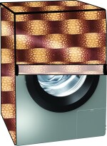 Delideal Washing machine cover fit most LG 9 Kg Front Loading FHT1409ZWS.ASSQEIL (Water-Dustproof Cover/Printed/Article DDWM34)