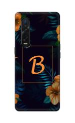 Tweakymod Printed Floral B Back Cover For Oppo FIND X2 Pro