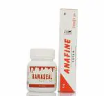 Fine Morning Pharma Ayurvedic Bawaseal Tablets and Anafine Cream for Piles and Hemorrhoid