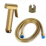 THOISEWELT Toilet Health Faucet Jet Spray Shower Full Set ZGold Color Made in India (1)