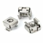 RELY (Pcs-50) M4 Cage Nut Mild Steel Zinc Plated | MS Cage Floating Nuts for Racks, Computer Case Etc.