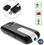AVOIHS U8 Pendrive kks002 Video Audio Recording Camera Hidden with USB Pen Flash (Black)