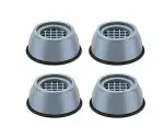 SARVAM CART Plastic Washer Dryer Anti Vibration Pads With Suction Cup Feet, Fridge Washing Machine Leveling Feet Anti Walk Pads Shock Absorber Furniture Lifting Base(4 Piece)