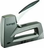 Kaymo Hand Tacker Staples PRO-5014 Heavy-Duty Alum Stapler/Brad Nailer 50/18G Series Silver 6mm - 14mm