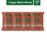 Goshudh Ragi Sabut 4 kg (1Kg X 4 Pack) Finger Millet