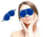 Rahat Cooling Gel Eye Mask Rahat Cooling Gel Eye Mask Undereye Cool Ice Pack for Dark Circles, Dry Eyes, Patches, Swelling & Redness Sleeping Reusable Cold Compress Eye Mask for Women & Men (Blue)-Made in India