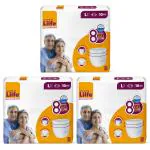 Super Liife Adult Pants Style Diaper Large Size (L),75-140 Cm (30