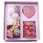 IRIS Fragrance Gift Set - A Beautiful Box with Candles and Potpourri .Fragrance- Romance