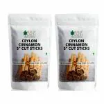 Bliss of Earth Ceylon Cinnamon (Dalchini) True Cinnamon Raw From Sri Lanka Original(Pack of 2)