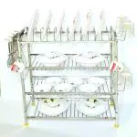 PALOMINO Stainless Steel Shelf Wall Mount Kitchen Dish Rack | Utensils Rack for Kitchen