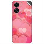 GADGETSWRAP Printed Vinyl Skin Sticker for OnePlus Nord 2T (5G) - Hearts Candy Sugar