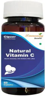 Cipzer Natural Vitamin C Ayurvedic Capsule Helps To Manage Bad Cholesterol - 60 Capsules (Pack Of 3)