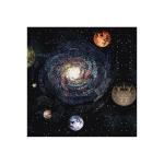 Random Printed Multicolor Galaxy universe Canvas Painting